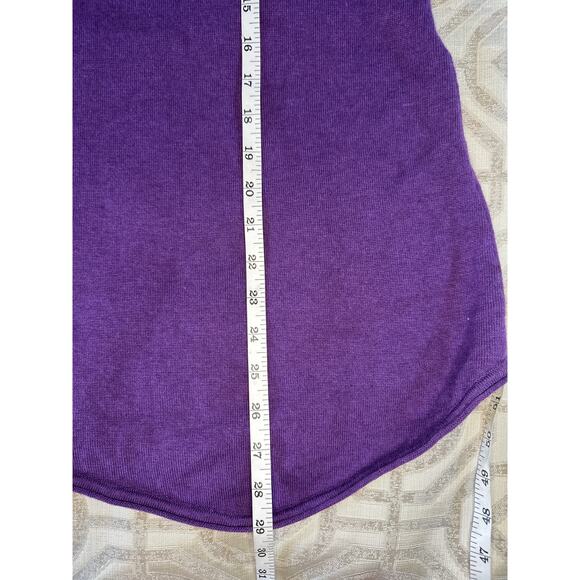 Eileen Fisher Royal Purple Merino Wool V-Neck Sweater Women’s Size XS - Picture 5 of 8